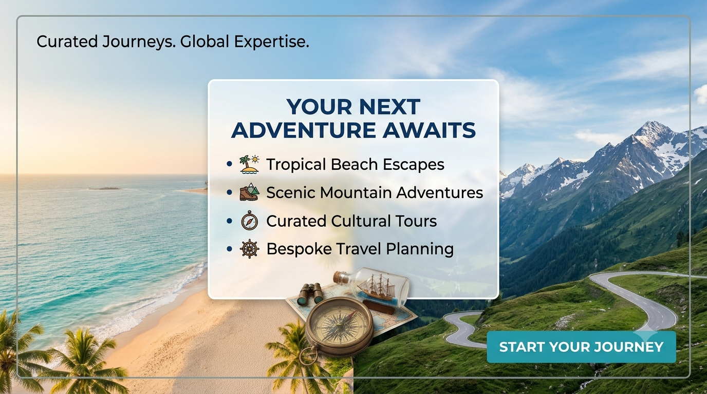 Travooport — Curated Journeys. Global Expertise. Your next adventure awaits.